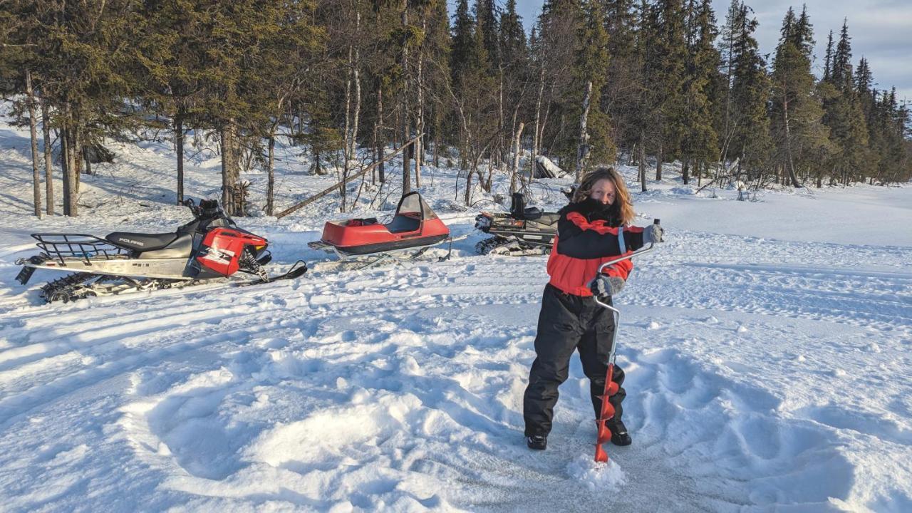 Lapland Snow Cabin Masugnsbyn Kültér fotó